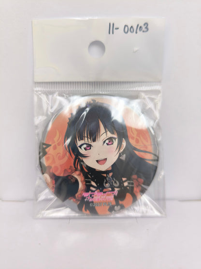 ラブライブ！サンシャイン!!　缶バッジ Guilty Kiss × Saint Snow TWO-MAN LIVE 津島善子 [ll-00103]