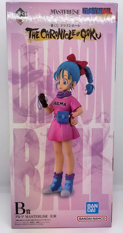 Ichiban Kuji Dragon Ball THE CHRONICLE OF GOKU B Prize Bulma MASTERLISE