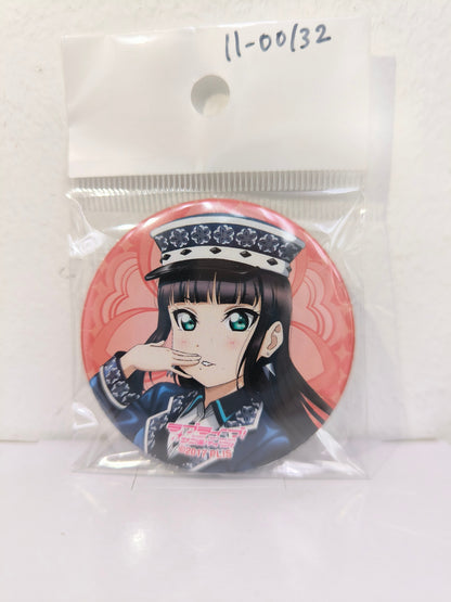 ラブライブ！サンシャイン!!　缶バッジ ５周年展示会 黒澤ダイヤ [ll-00132]