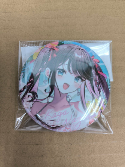 ぶいすぽっ！サマービーチ2024 ランダム缶バッジ 花芽なずな [ym-050]