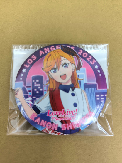 ラブライブ！ラブライブ！スーパースター！！ 缶バッジ Los Angeles2023 澁谷かのん [ll-00366]