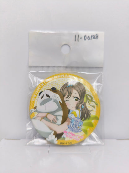ラブライブ！サンシャイン!!　缶バッジ 浦の星女学院購買部INTERNATIONAL 国木田花丸 [ll-00128]
