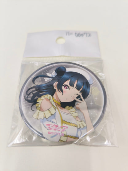 ラブライブ！サンシャイン!!　缶バッジ 6th WINDY 津島善子 [ll-00072]