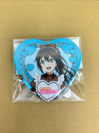 ラブライブ！ 虹ヶ咲学園スクールアイドル同好会 缶バッジ ハート型缶バッジ バレンタイン2026 桜坂しずく [ll-00344]