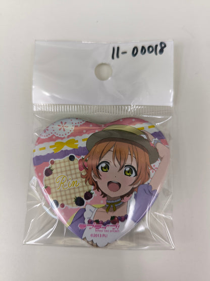 ラブライブ！ 缶バッジ THEキャラカフェ　Cafe party ver. 星空凛 [ll-00018]