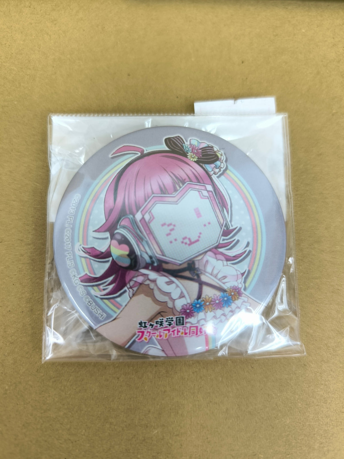 ラブライブ！ 虹ヶ咲学園スクールアイドル同好会 缶バッジ 1st Live 天王寺璃奈 [ll-00334]