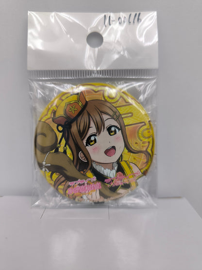 ラブライブ！サンシャイン!!　缶バッジ エアコミケ２ 国木田花丸 [ll-00116]