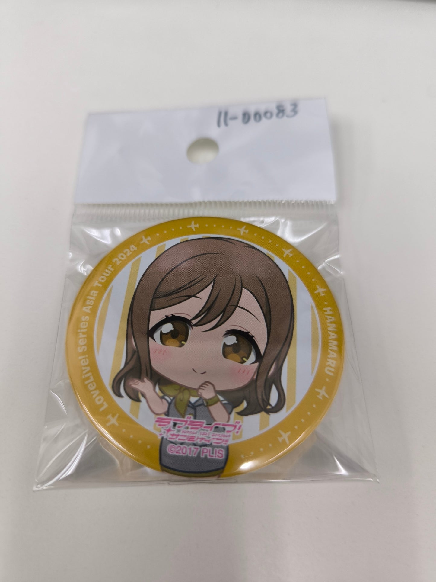 ラブライブ！サンシャイン!!　缶バッジ Asia Tour 2024 国木田花丸 [ll-00083]