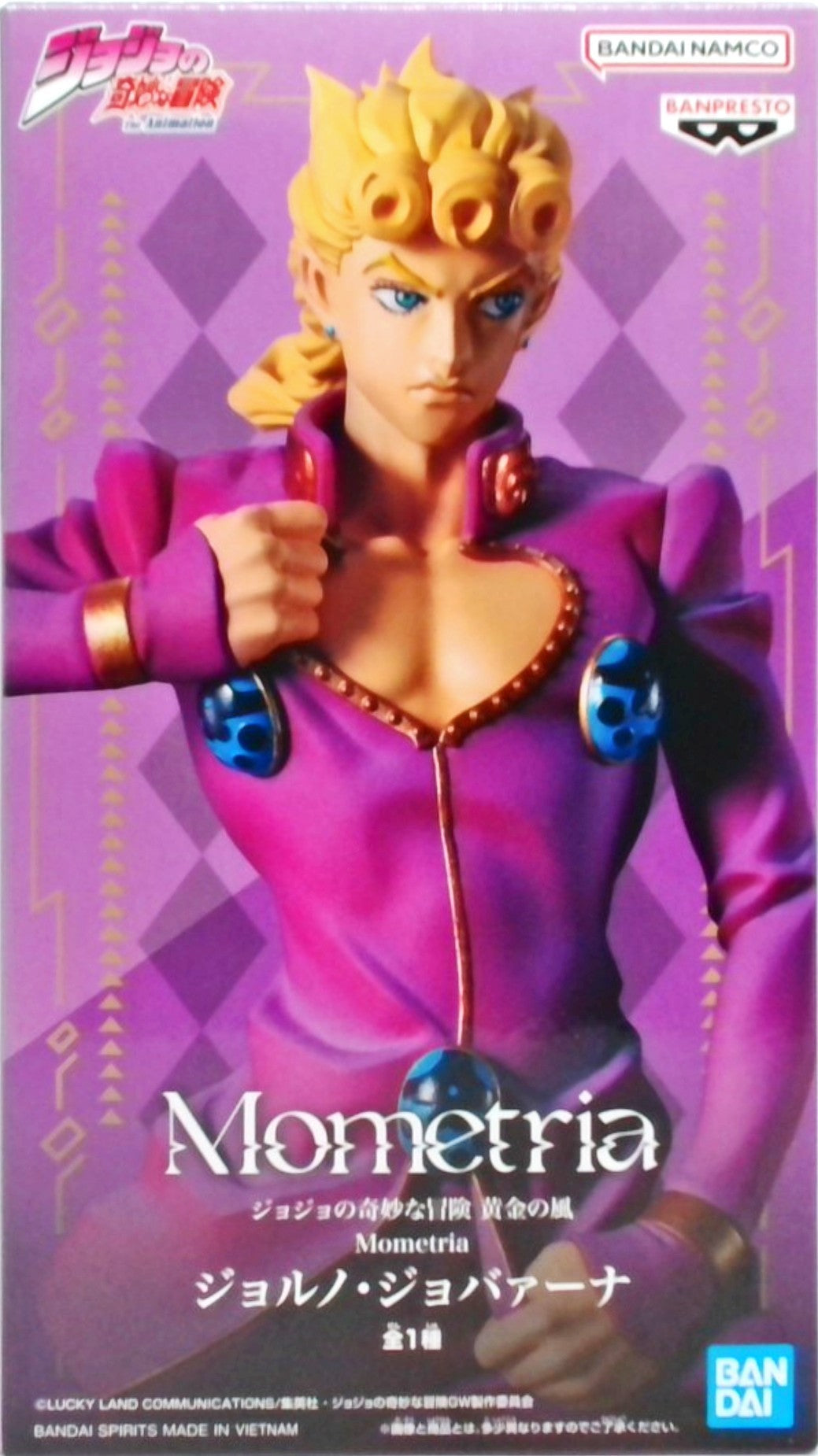 ジョジョの奇妙な冒険 黄金の風 Mometria ジョルノ・ジョバァーナ