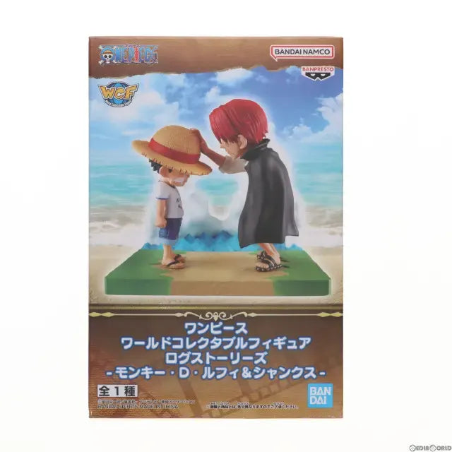 One Piece World Collectible Figure Log Stories -Monkey D. Luffy &amp; Shanks-