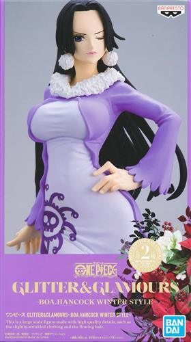 ONE PIECE GLITTER &amp; GLAMOURS -BOA.HANCOCK WINTER STYLE- (Boa Hancock) (Purple Costume)