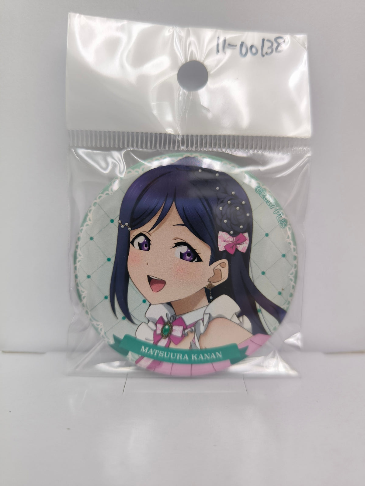 ラブライブ！サンシャイン!!　缶バッジ ～μ's×Aqours Special Collaboration～ 松浦果南 [ll-00138]