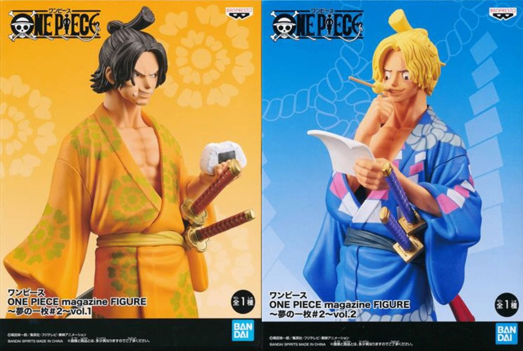 ONE PIECE magazine FIGURE ～夢の一枚#2～ vol.1 ポートガス・D・エース vol.2 サボ 2種セット