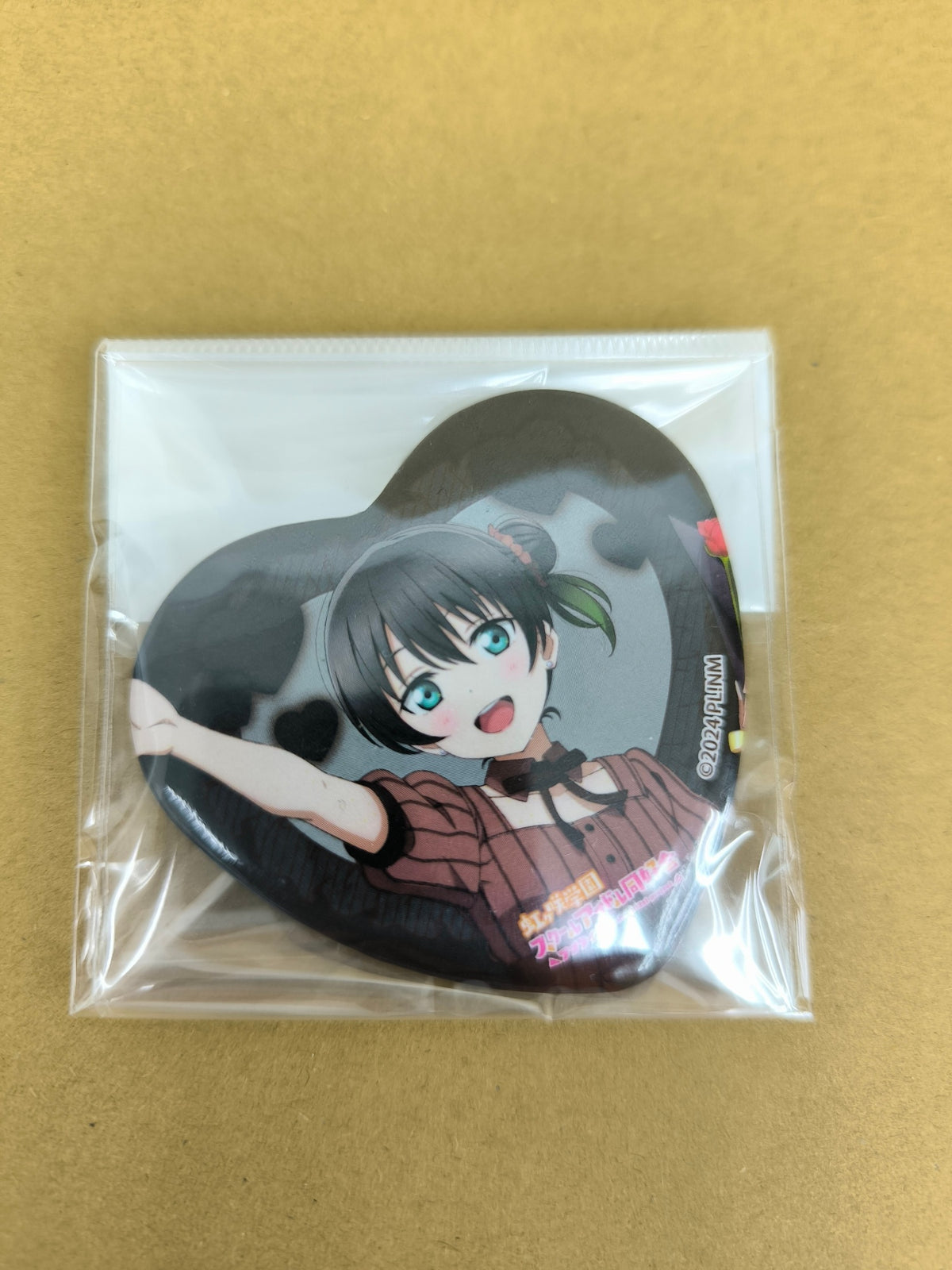 ラブライブ！ 虹ヶ咲学園スクールアイドル同好会 缶バッジ ハート型缶バッジ バレンタイン2026 高咲侑 [ll-00304]