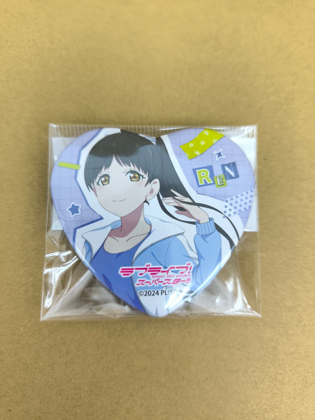 ラブライブ！ラブライブ！スーパースター！！ 缶バッジ ハート型缶バッジ GiGO ラブカ 葉月恋 [ll-00375]