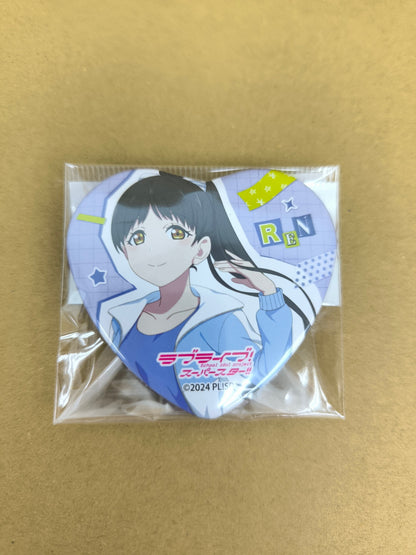 ラブライブ！ラブライブ！スーパースター！！ 缶バッジ ハート型缶バッジ GiGO ラブカ 葉月恋 [ll-00375]